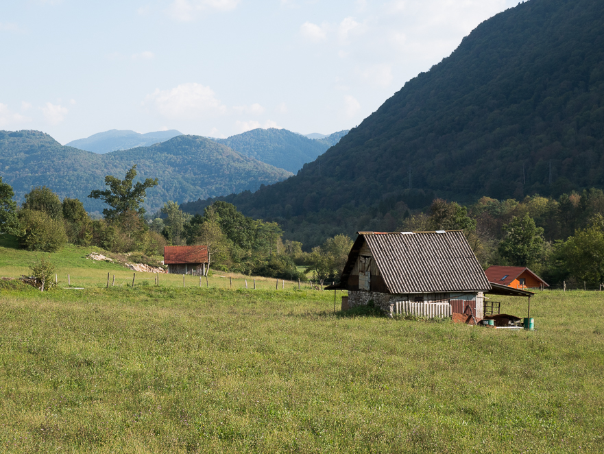 Abfahrt nach Kobarid